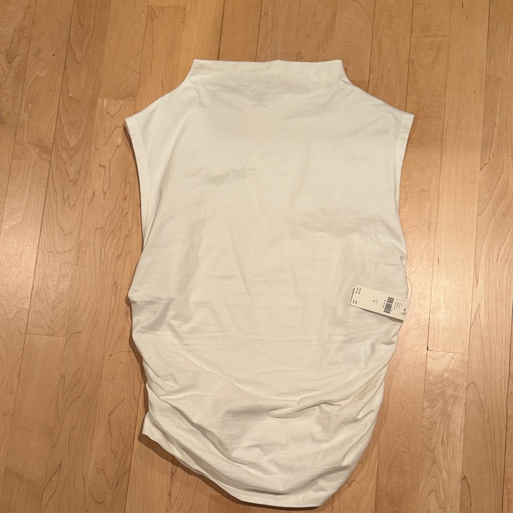 Maeve White Muscle Tee